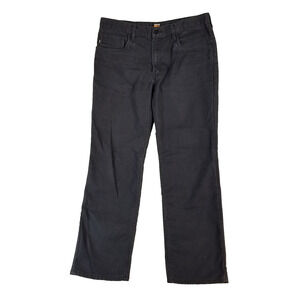 Timberland Pro jeans men's 36x32 relaxed fit straight black stretch denim pants